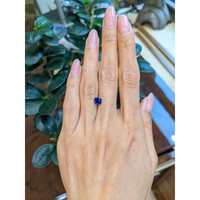 1.30 Ct. Blue Sapphire from Ceylon (Sri Lanka) Life Style