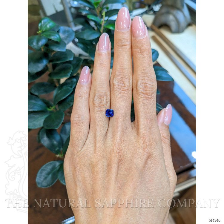 1.30 Ct. Blue Sapphire from Ceylon (Sri Lanka)