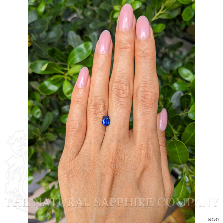 1.27 Ct. Blue Sapphire from Ceylon (Sri Lanka)