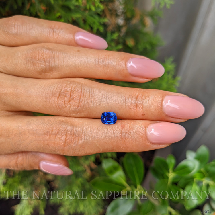 1.33 Ct. Blue Sapphire from Ceylon (Sri Lanka)