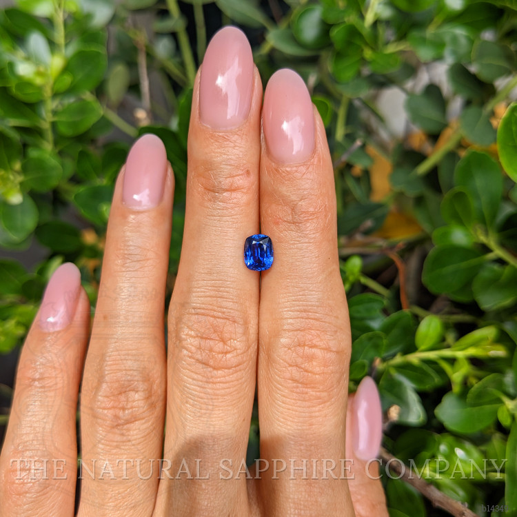 1.33 Ct. Blue Sapphire from Ceylon (Sri Lanka)