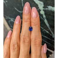 1.33 Ct. Blue Sapphire from Ceylon (Sri Lanka) Life Style