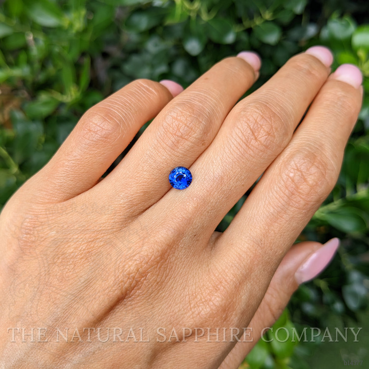0.92 Ct. Blue Sapphire from Ceylon (Sri Lanka)