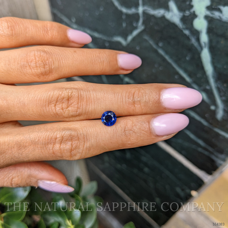 1.26 Ct. Blue Sapphire from Ceylon (Sri Lanka)