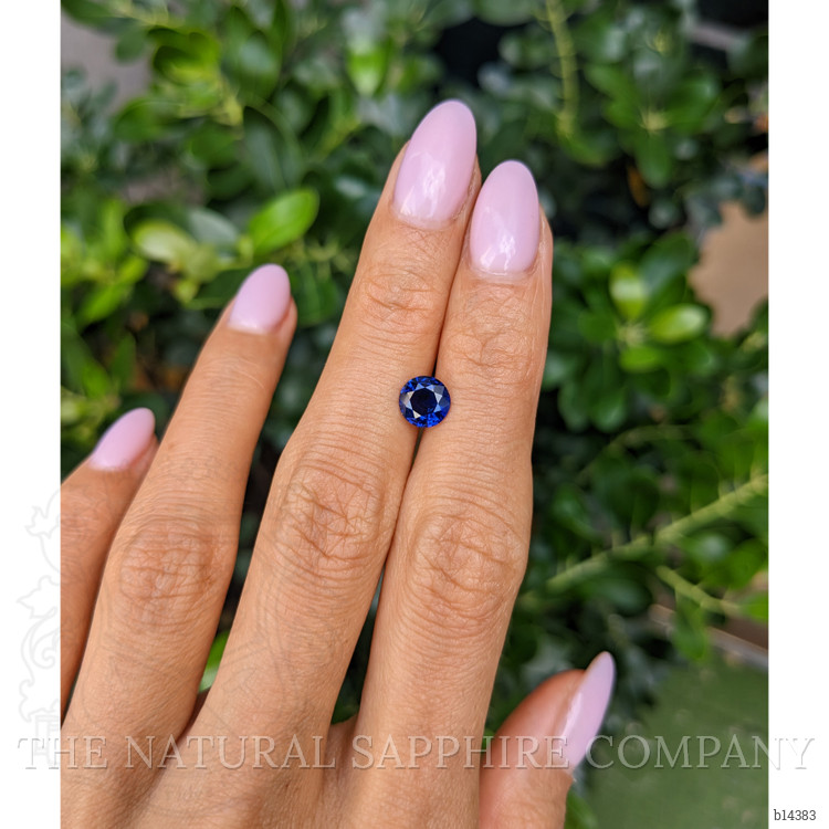 1.26 Ct. Blue Sapphire from Ceylon (Sri Lanka)