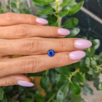 1.22 Ct. Blue Sapphire from Ceylon (Sri Lanka) Life Style