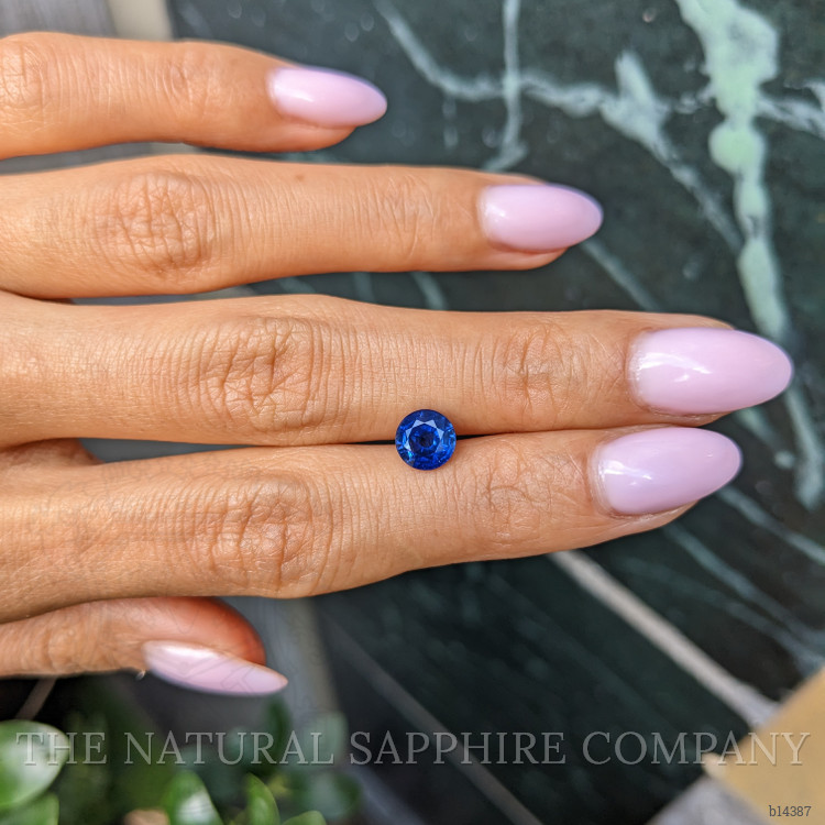 1.56 Ct. Blue Sapphire from Ceylon (Sri Lanka)