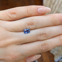 0.95 Ct. Blue Sapphire from Ceylon (Sri Lanka) Life Style