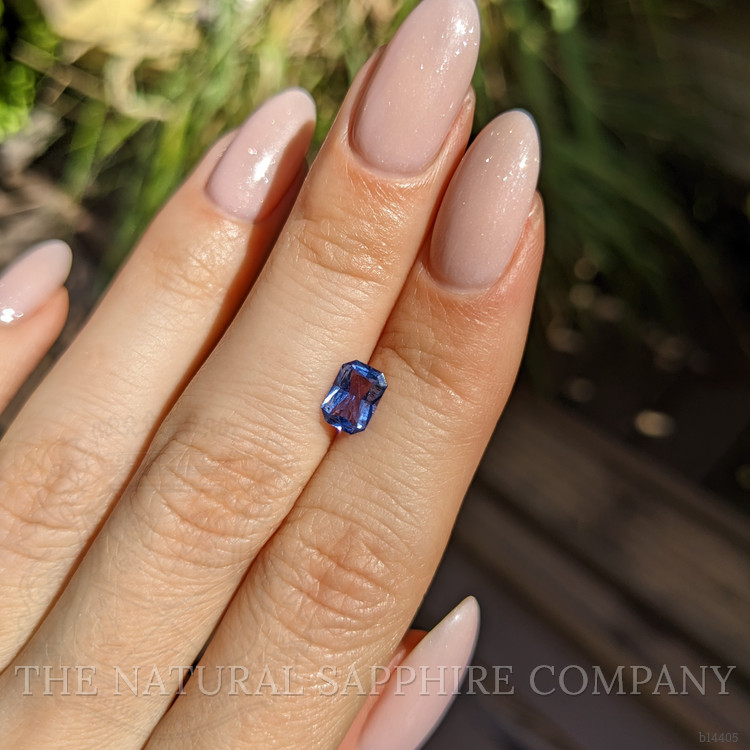 0.95 Ct. Blue Sapphire from Ceylon (Sri Lanka)