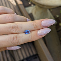 0.95 Ct. Blue Sapphire from Ceylon (Sri Lanka) Life Style