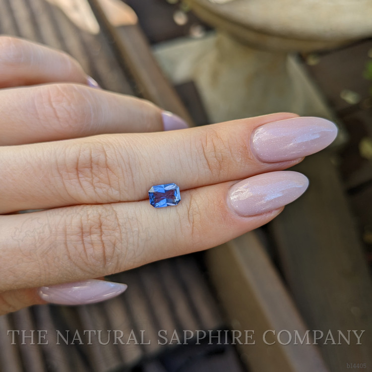 0.95 Ct. Blue Sapphire from Ceylon (Sri Lanka)