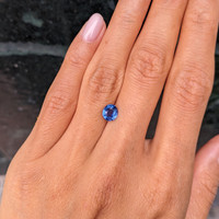 1.51 Ct. Blue Sapphire from Ceylon (Sri Lanka) Life Style