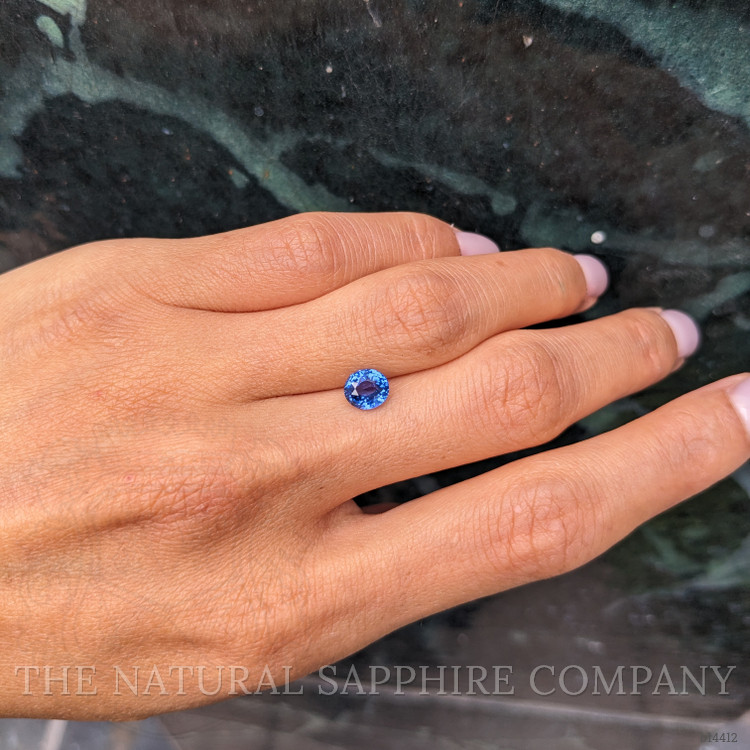 1.51 Ct. Blue Sapphire from Ceylon (Sri Lanka)