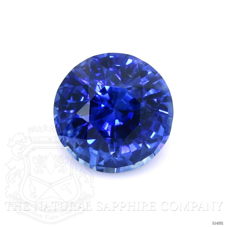 3.85 Ct. Blue Sapphire from Ceylon (Sri Lanka)