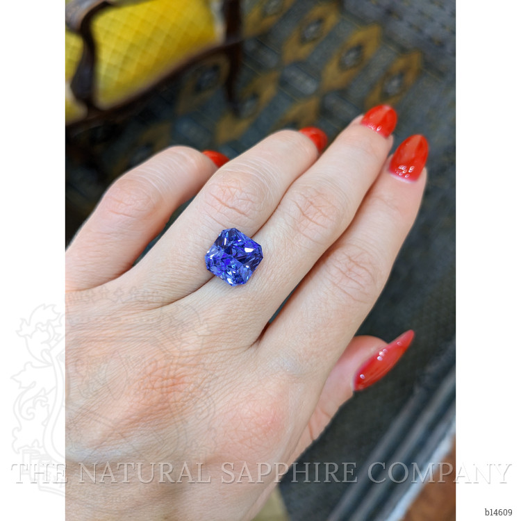 6.25 Ct. Blue Sapphire from Ceylon (Sri Lanka)