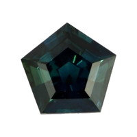 1.66 Ct. Greenish Blue Sapphire from Ceylon (Sri Lanka) Video