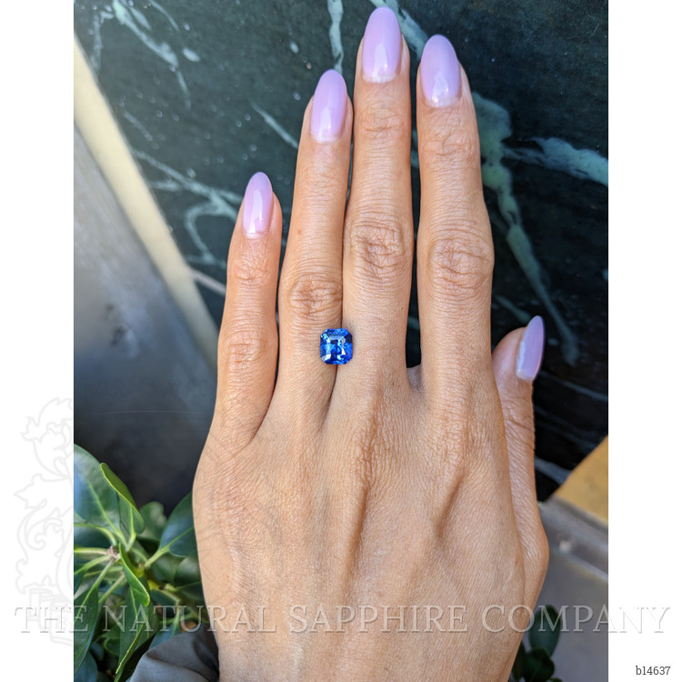 3.03 Ct. Blue Sapphire from Ceylon (Sri Lanka)
