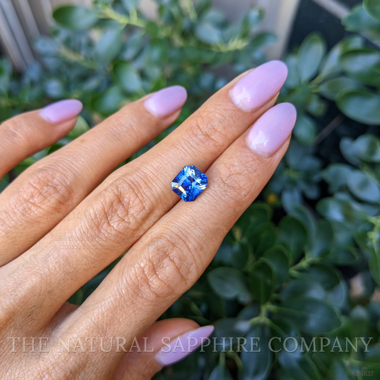 3.03 Ct. Blue Sapphire from Ceylon (Sri Lanka)