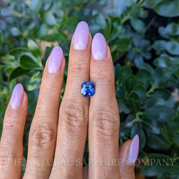 3.03 Ct. Blue Sapphire from Ceylon (Sri Lanka)