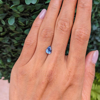 1.11 Ct. Blue Sapphire from Ceylon (Sri Lanka) Life Style