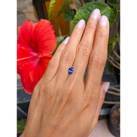 1.03 Ct. Blue Sapphire from Ceylon (Sri Lanka) Life Style