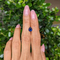 1.52 Ct. Blue Sapphire from Ceylon (Sri Lanka) Life Style