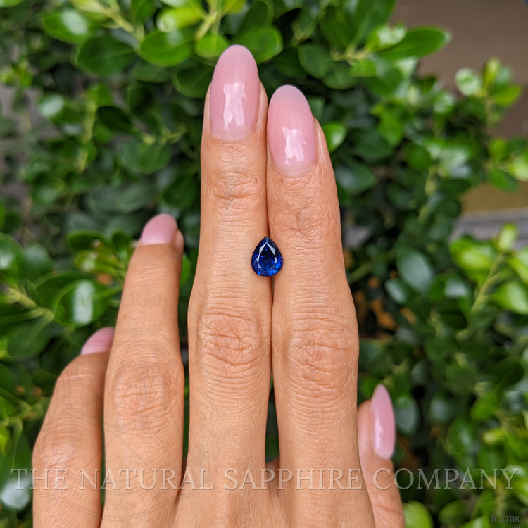 1.52 Ct. Blue Sapphire from Ceylon (Sri Lanka)