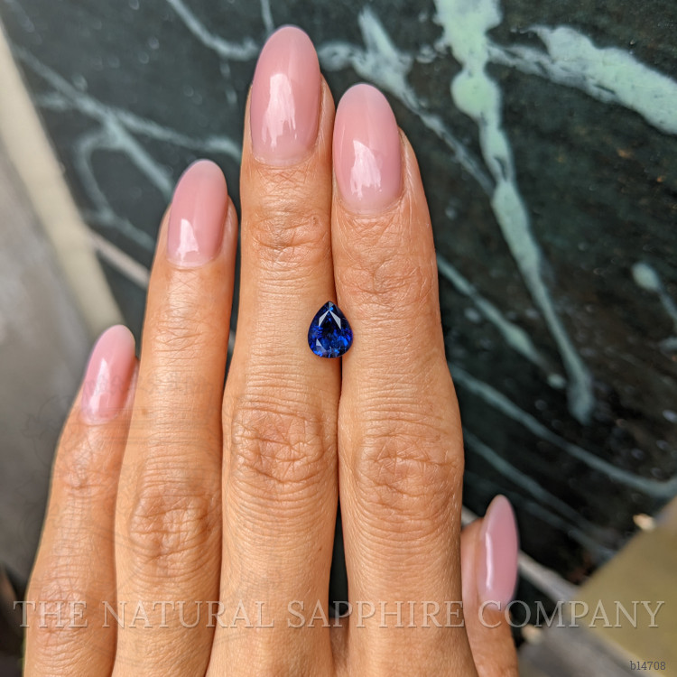 1.52 Ct. Blue Sapphire from Ceylon (Sri Lanka)