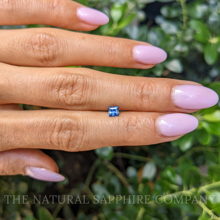 0.44 Ct. Blue Sapphire from Ceylon (Sri Lanka)