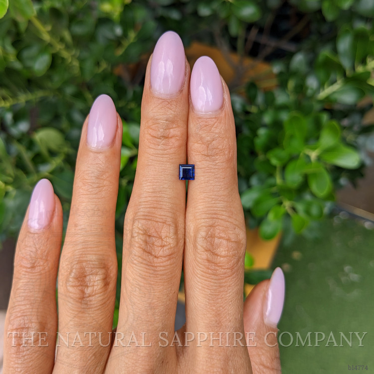 0.42 Ct. Blue Sapphire from Thailand