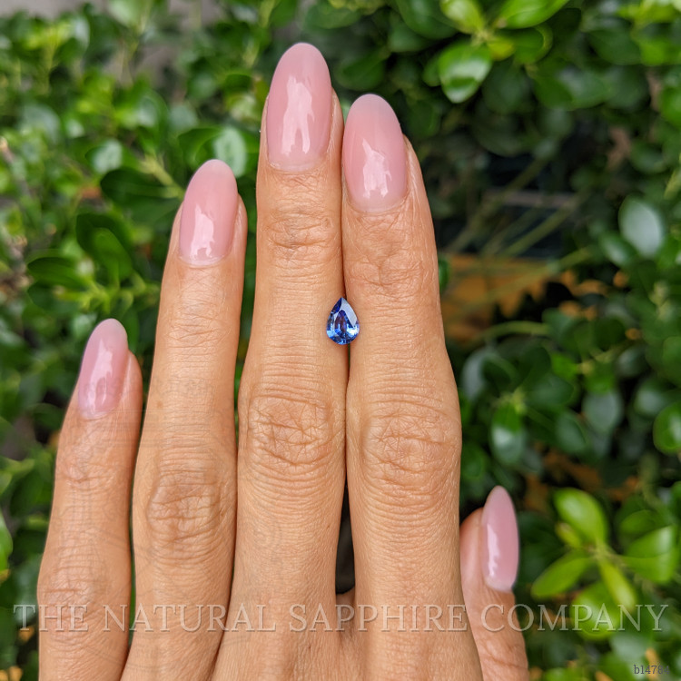 0.68 Ct. Blue Sapphire from Ceylon (Sri Lanka)