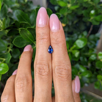 0.92 Ct. Blue Sapphire from Ceylon (Sri Lanka) Life Style