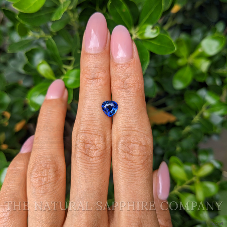 1.34 Ct. Blue Sapphire from Ceylon (Sri Lanka)