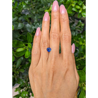 1.34 Ct. Blue Sapphire from Ceylon (Sri Lanka) Life Style