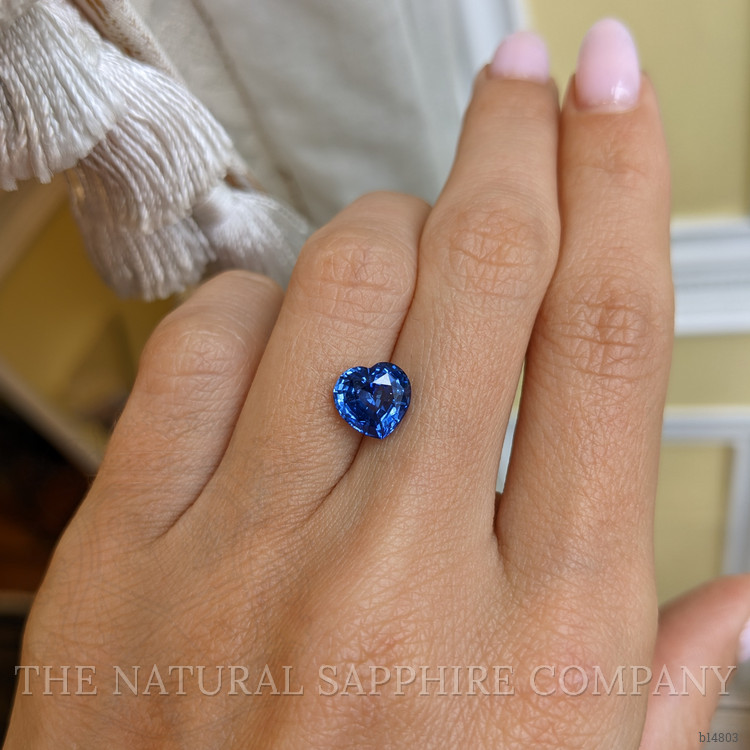 2.58 Ct. Blue Sapphire from Ceylon (Sri Lanka)