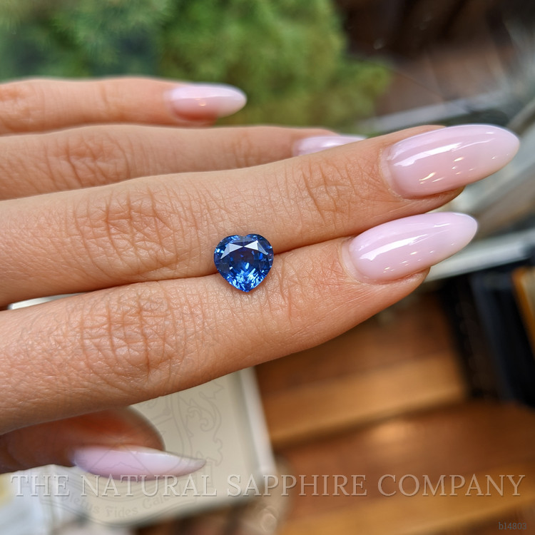 2.58 Ct. Blue Sapphire from Ceylon (Sri Lanka)