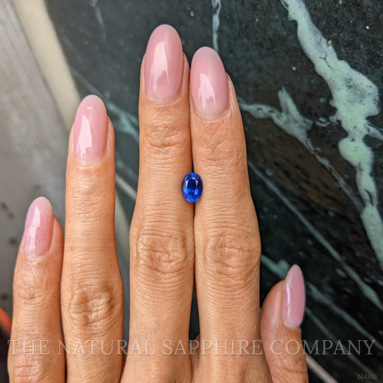 1.34 Ct. Blue Sapphire from Ceylon (Sri Lanka)