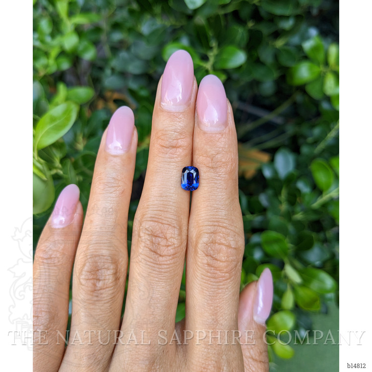 1.57 Ct. Blue Sapphire from Ceylon (Sri Lanka)