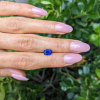 1.57 Ct. Blue Sapphire from Ceylon (Sri Lanka) Life Style