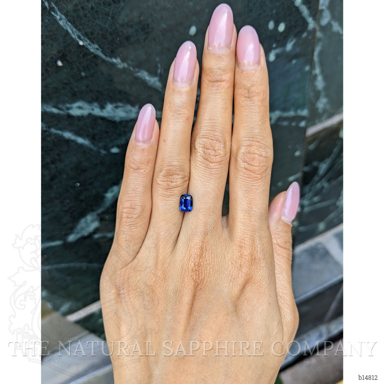 1.57 Ct. Blue Sapphire from Ceylon (Sri Lanka)
