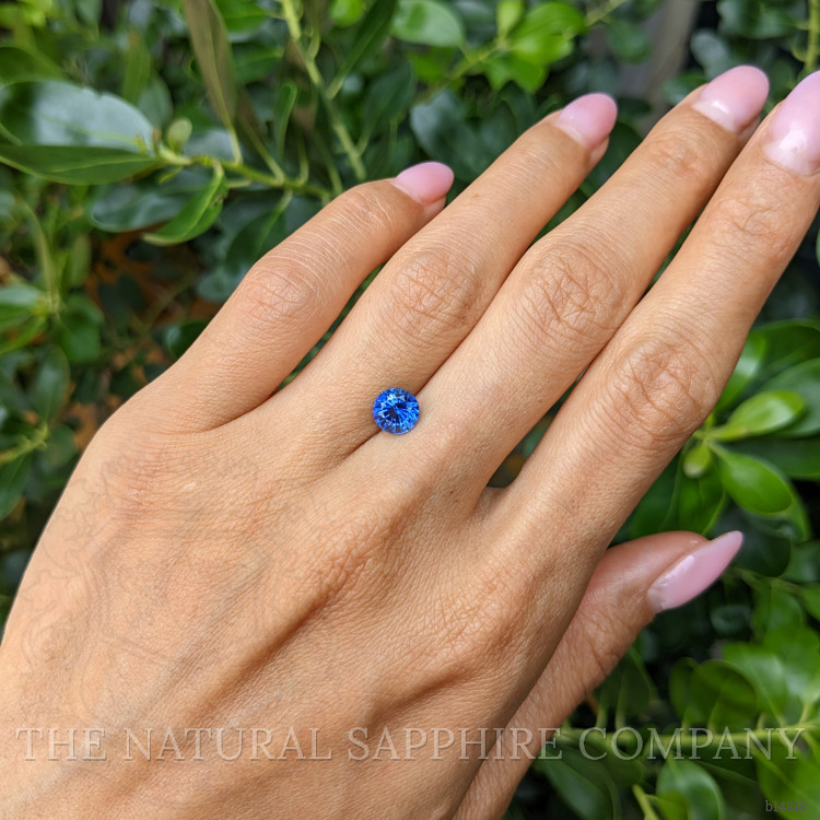 1.66 Ct. Blue Sapphire from Ceylon (Sri Lanka)