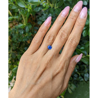 1.19 Ct. Blue Sapphire from Ceylon (Sri Lanka) Life Style