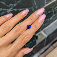 1.75 Ct. Blue Sapphire from Ceylon (Sri Lanka) Life Style