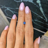 0.54 Ct. Blue Sapphire from Ceylon (Sri Lanka) Life Style