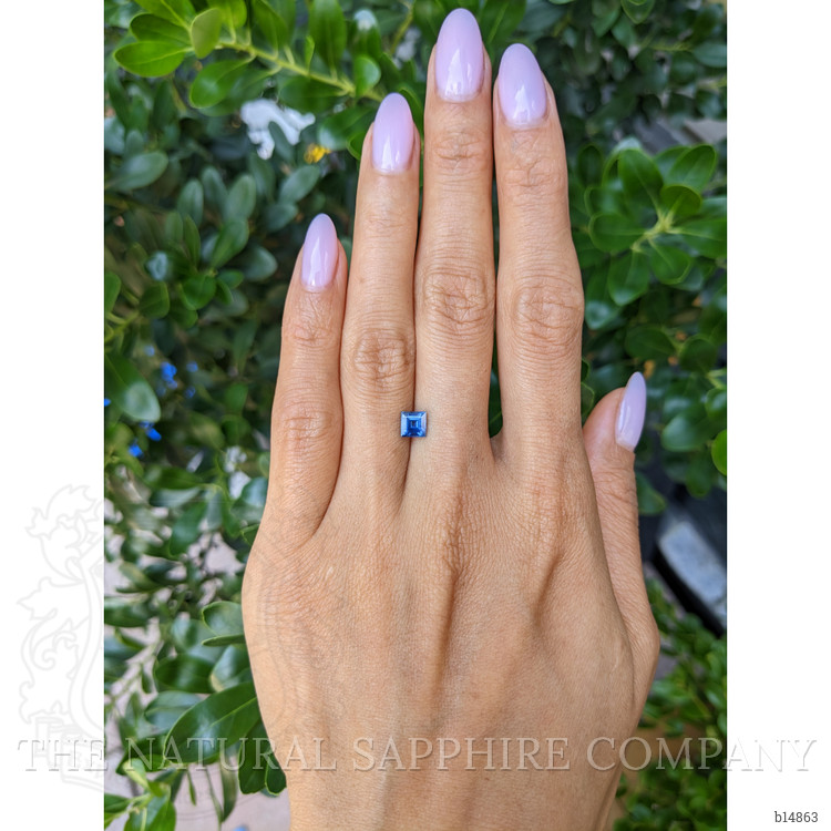 0.82 Ct. Blue Sapphire from Thailand
