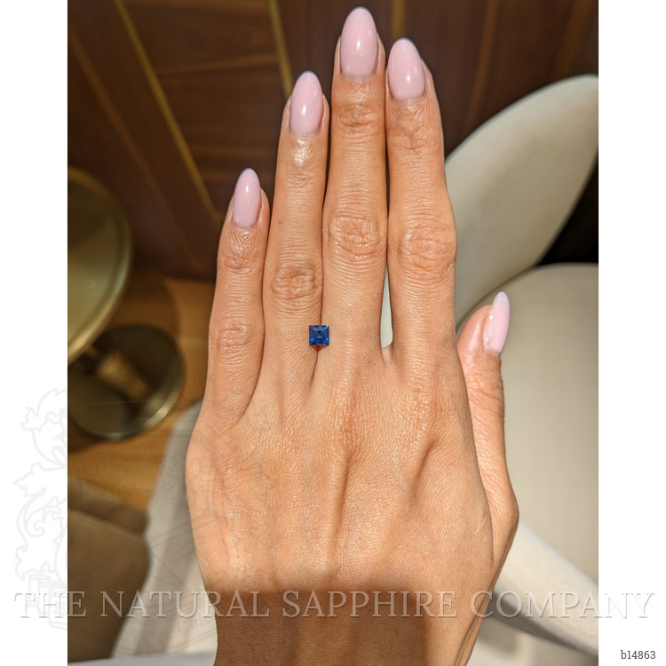 0.82 Ct. Blue Sapphire from Thailand