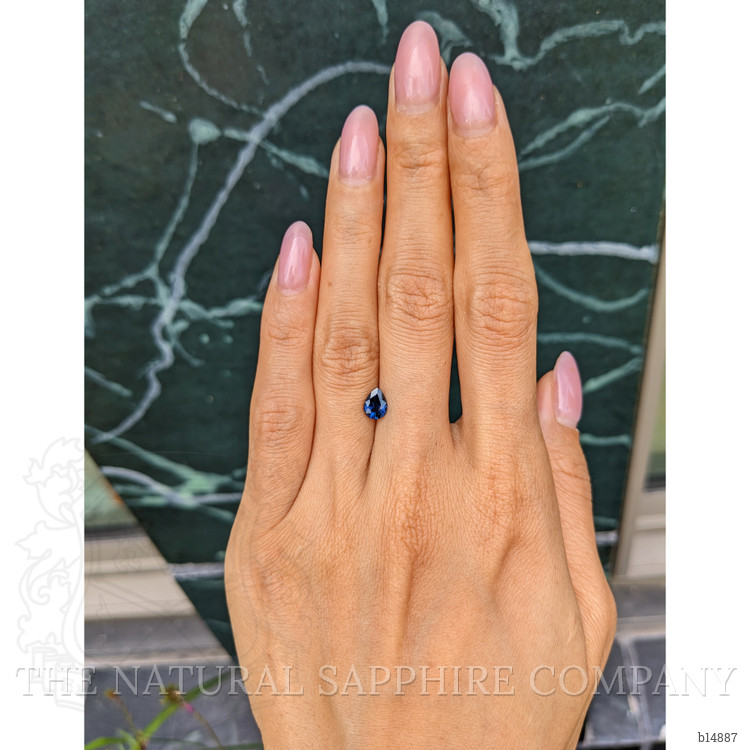 0.99 Ct. Blue Sapphire from Thailand