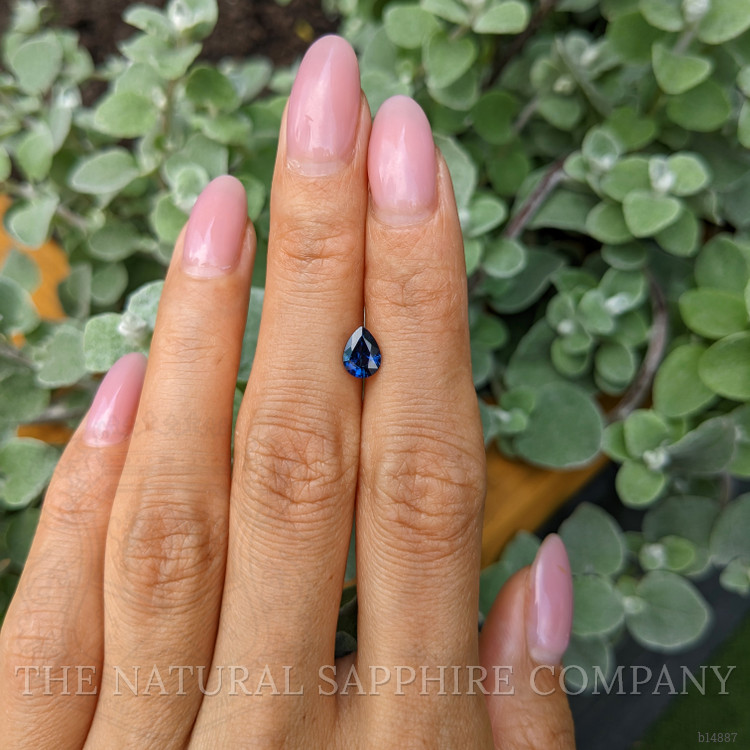 0.99 Ct. Blue Sapphire from Thailand