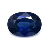 0.88 Ct. Blue Sapphire from Thailand Video