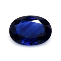 0.88 Ct. Blue Sapphire from Thailand Video